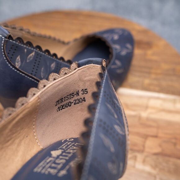 Women's L'Artiste By Spring Step, Robin Blue Pump EU 35 US 5 - Picture 7 of 8